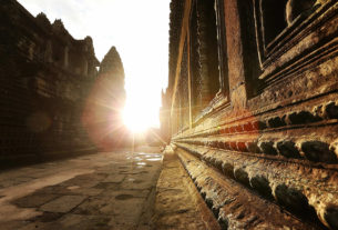 Angor Wat at Sunrise
