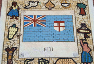 Fiji Mosaic from Principality Stadium, Cardiff