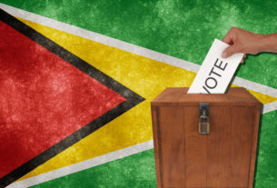Voting in Guyana